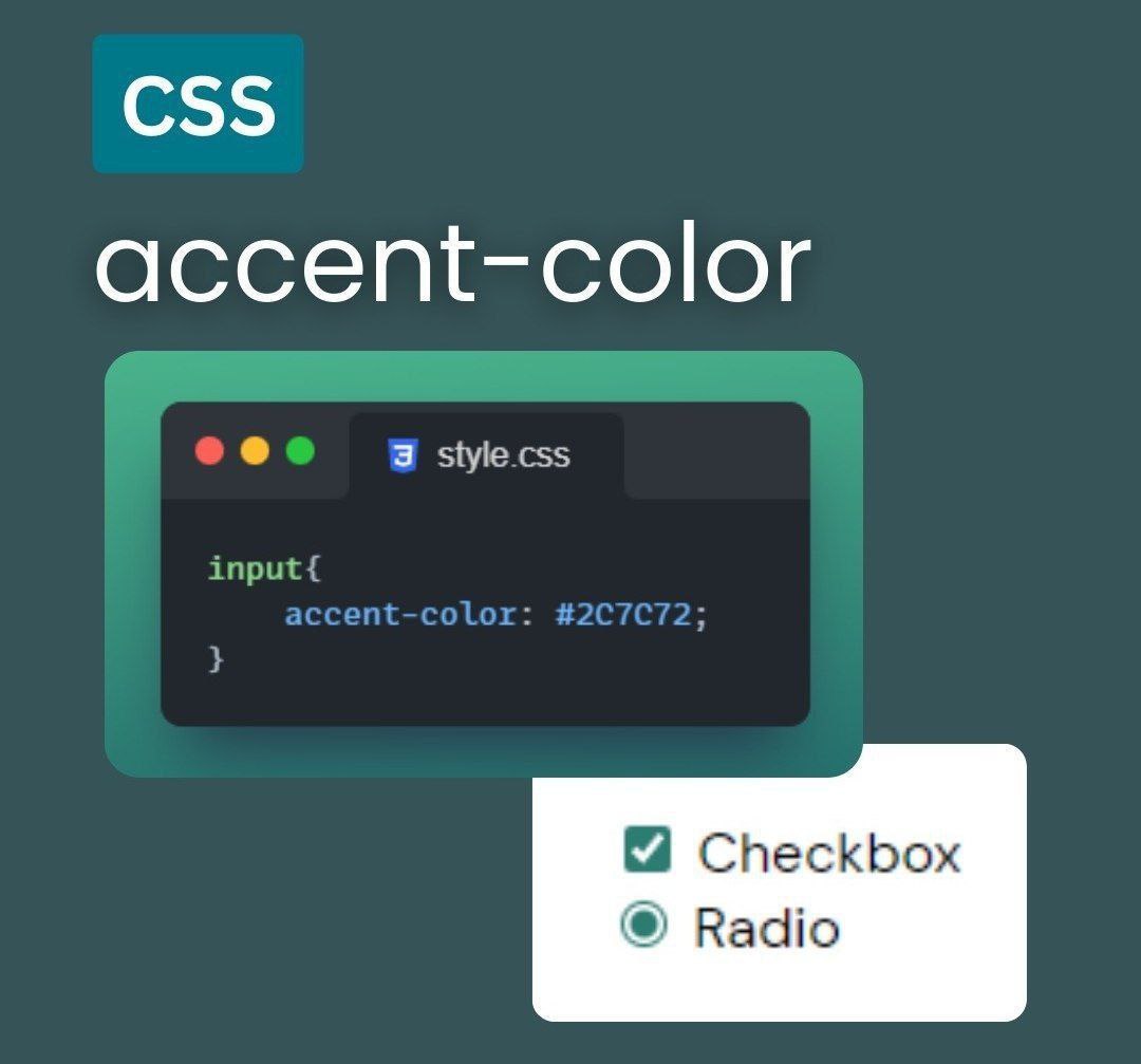 accent-color in CSS